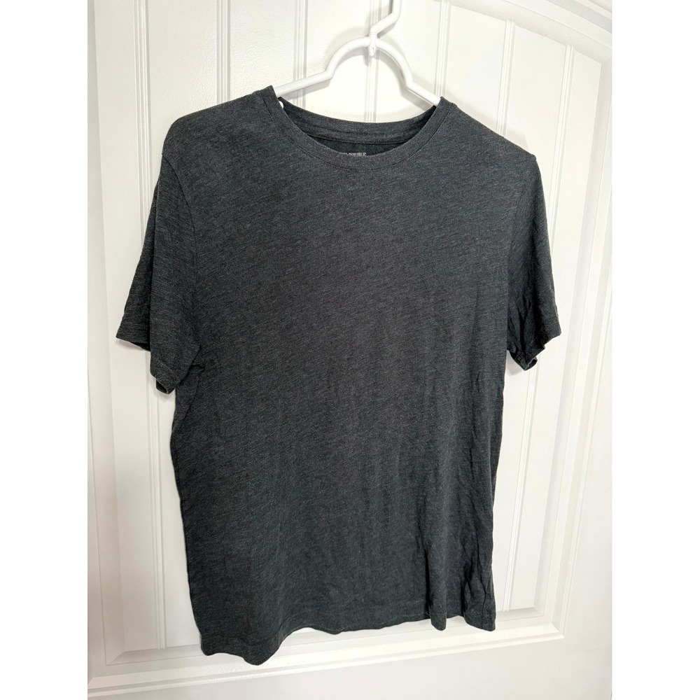 Banana Republic Premium Wash Tee Mens Medium Gray Short Sleeve Crewneck T-Shirt